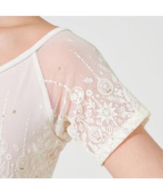 Chacott ◎【Nela ライン】ハーフスリーブレオタード