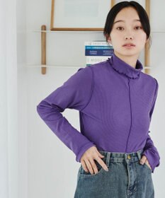 WEGO ソフトタッチカラーリブロンT