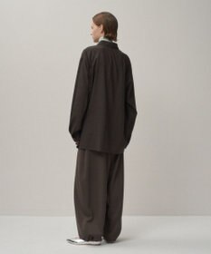 ATON TWIST WOOL WASHER | オーバーサイズシャツ - UNISEX