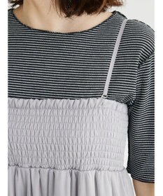 Green Parks ・ＥＬＥＮＣＡＲＥ　ＤＵＥ　ラメシフォンキャミワンピース