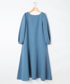 組曲 L ラメジャカード ボートネックワンピース