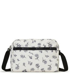 LeSportsac DANIELLA CROSSBODY/インクスケッチドフローラルアイボリー