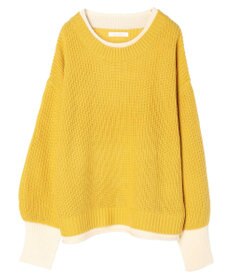 Green Parks ・Ｐｅｔｉｔ　Ｆｌｅｕｒ　レイヤード風ハイショクニット