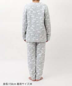 tsumori chisato SLEEP ツモリチサト パジャマ 長袖 長ズボン 綿混(本体) あったか レディース UDW455 /ワコール