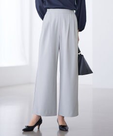 ANY イージーケアライトストレッチワイドパンツ