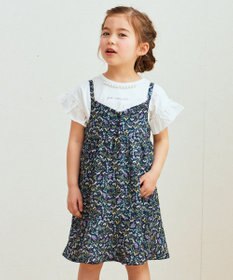 ANY KIDS フラワープリント キャミ ワンピース