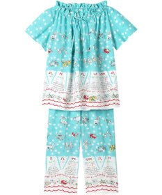 tsumori chisato SLEEP ツモリチサト パジャマ 5分袖 半袖 9分丈 綿100%(本体) ローン素材 レディース UDT146 /ワコール