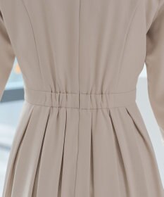 Tiaclasse 【おのののかさん着用】半袖&長袖選べる袖丈・タックフレアワンピース