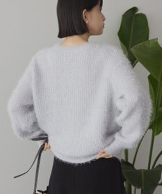 AMERICAN HOLIC 【WEB限定】フェザーゆるニットプルオーバー