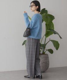 AMERICAN HOLIC 【WEB限定】フェザーゆるニットプルオーバー