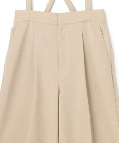 uncrave ウォッシャブルドライサップ バミューダパンツ（サスペンダー付き）