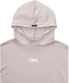 CW-X 【UNISEX】 CW-X 【STYLE FREE】 フードつき スポーツ プルオーバー 長袖 スウェット パーカー トップス ユニセックス DLR189 /ワコール