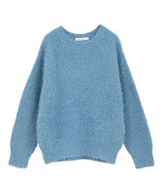 AMERICAN HOLIC 【WEB限定】フェザーゆるニットプルオーバー