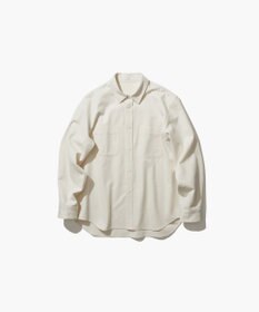 ATON HARD WASHED COTTON | シャツジャケット - UNISEX