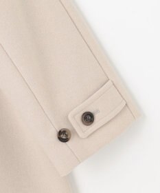 ANY SIS S ウールライクスタンドカラー ミドルコート