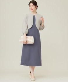 ANY SIS フリルスリーブペンシル ドレス