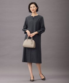 J.PRESS LADIES S 【セットアップ対応】コンパクトジャージー ワンピース