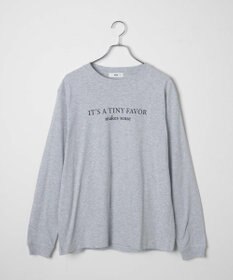 WEGO 【WEB限定】クルーネックプリントロンT