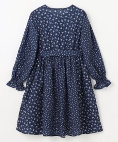 組曲 KIDS 【110-140㎝】フラワーパッチワークワンピース