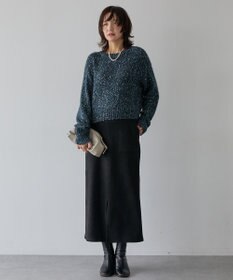 AMERICAN HOLIC ラメmixネップニットプルオーバー