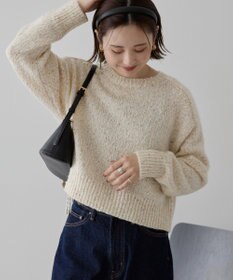 AMERICAN HOLIC ラメmixネップニットプルオーバー