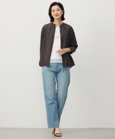 J.PRESS LADIES メタルコンビ ダブルリング ネックレス