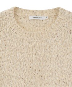 AMERICAN HOLIC ラメmixネップニットプルオーバー