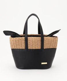 LA BAGAGERIE 【インスタグラマー chiyoさん×LA BAGAGERIE】コンビネーションかごバッグ