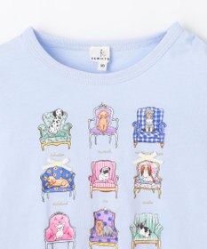 組曲 KIDS 【80-100㎝】アラカルトドッグ Tシャツ