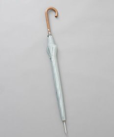 AURORA 【 NINA RICCI（ニナ リッチ）】リボン柄無地ジャガード雨傘（長傘）