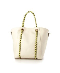 UNBILLION カシュカシュ cachecache / コーティングキャンバスロープハンドルトート