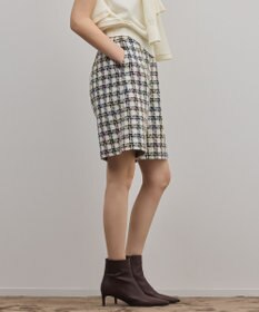 GRACE CONTINENTAL ツイードショートパンツ