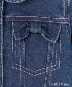 ANY KIDS 【Barbie(TM)】リボン デニムジャケット