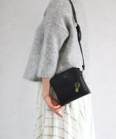 style code 【Ungrid/アングリッド】【WEB限定商品】キーリングチャーム付　ミニショルダーバッグ