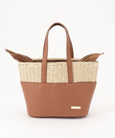 LA BAGAGERIE 【インスタグラマー chiyoさん×LA BAGAGERIE】コンビネーションかごバッグ