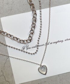 WEGO 3Pメタルモチーフネックレス