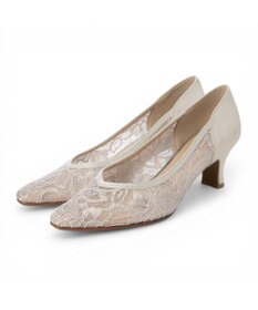 Riz raffinee <Riz raffinee>Ｖカットレースパンプス