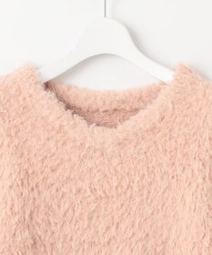 Feroux 【洗える】シャギーVネック ニット