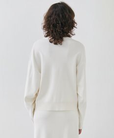 BEIGE， 【洗える】LAURA / クルーネックボタンニットトップス