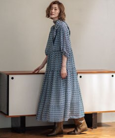 23区 【洗える】Ratti コラージュプリント ワンピース