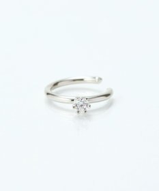 Phoebe 【金属アレルギー対応】ブリンクビジューイヤーカフ　シルバー/ニッケルフリー