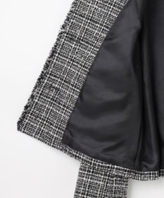 J.PRESS LADIES L Lightループチェック ツイード ジャケット