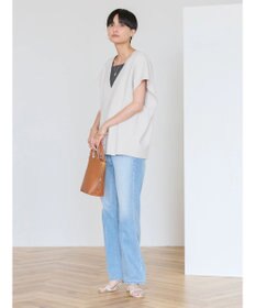 AMERICAN HOLIC クレープジョーゼットＶネックベスト