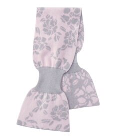 MOONBAT mila schon カシミヤ100%ジャカードプチマフラー