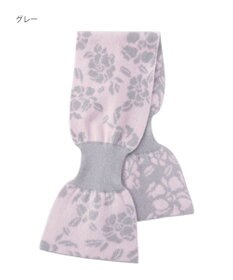 MOONBAT mila schon カシミヤ100%ジャカードプチマフラー