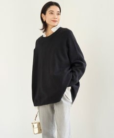 UNFILO ギャザーオーバーブラウス