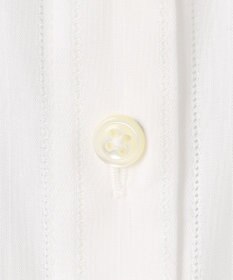 J.PRESS LADIES S 【洗える】セルロースカラミストライプ バンドカラー ブラウス