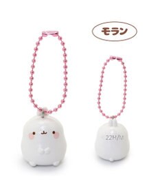 Mother garden 【2/15(日)迄 販売延長! 】マザーガーデン MOLANG モラン お座り ミニキーホルダー 《モラン / リボン / バカンス / ケーキ / ピウピ》単品