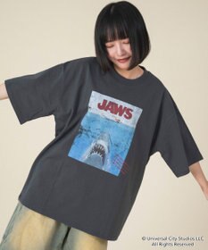WEGO 【新柄追加/JAWS/ユニセックス着用ITEM/SMLサイズ展開】JAWSグラフィックT（S）