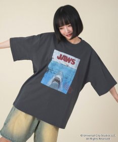 WEGO 【新柄追加/JAWS/ユニセックス着用ITEM/SMLサイズ展開】JAWSグラフィックT（S）